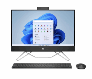 AIO HP All-in-One 27-cr0010la PC Win11 Home 27in AMD Ryzen 7 8GB RAM 512GB SSD FHD